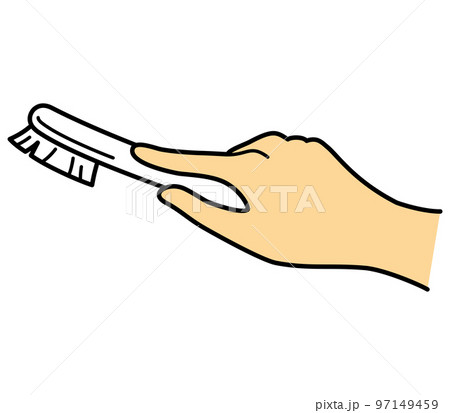 手　ブラシ小　掃除 97149459