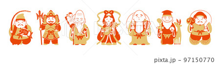 七福神セット　2c 97150770