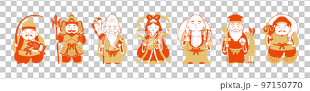 七福神セット　2c 97150770
