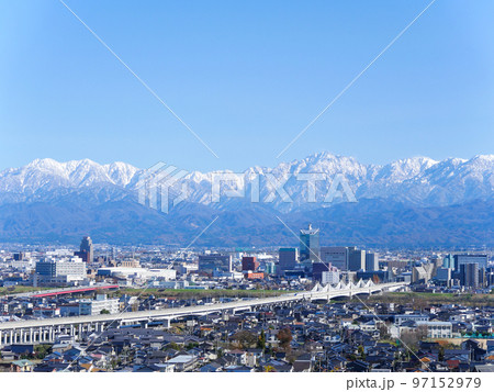 呉羽山から見た立山連峰 97152979