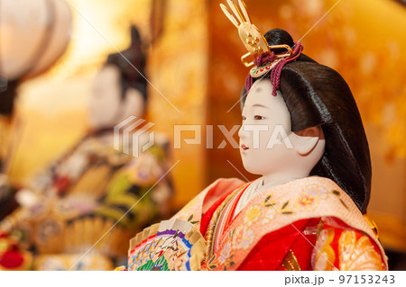 雛人形、お内裏様 雛人形、お内裏様 97153243