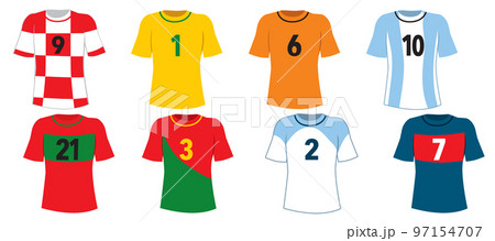 World Countries Shirts Soccer Competition 97154707