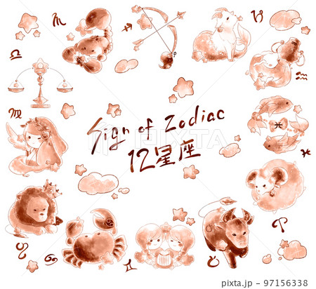 12星座-Sing of zodiac-素材(茶) 12星座-Sing of zodiac-素材(茶) 97156338