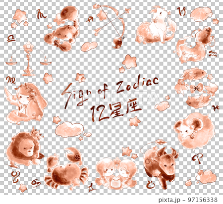 12星座-Sing of zodiac-素材(茶) 12星座-Sing of zodiac-素材(茶) 97156338