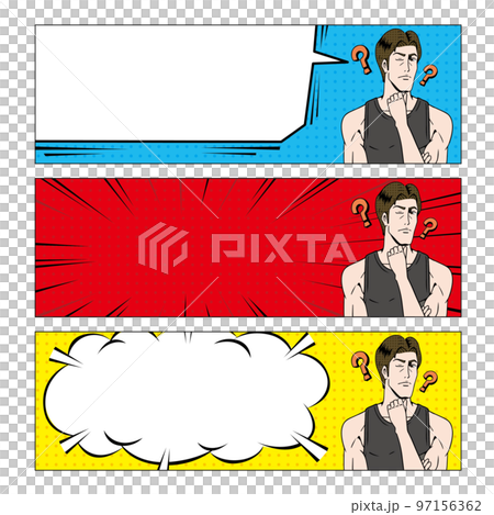 アメコミタッチの考える白人 97156362