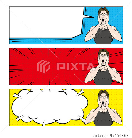 アメコミタッチの嘆く白人 アメコミタッチの嘆く白人 97156363