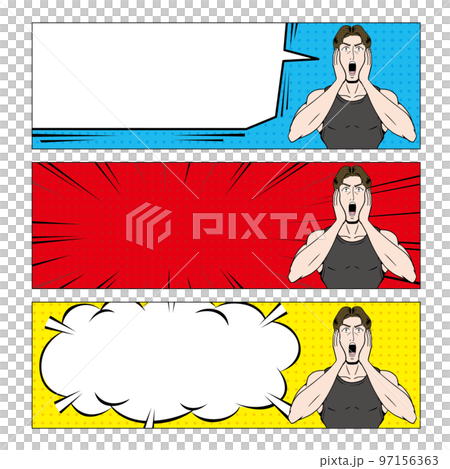 アメコミタッチの嘆く白人 アメコミタッチの嘆く白人 97156363