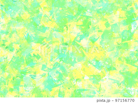 緑と黄色のキラキラした鮮やかな背景素材 緑と黄色のキラキラした鮮やかな背景素材 97156770