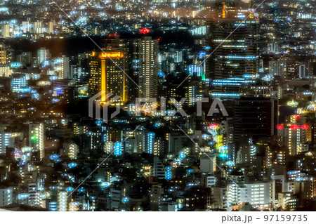 六本木ヒルズ最上階の夜景 97159735