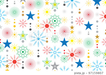 Illustration abstract color line of the christmas sing on empty background. Illustration abstract color line of the christmas sing on empty background. 97159807