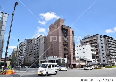 京都市下京区 五条駅前の街並み 京都市下京区 五条駅前の街並み 97159973