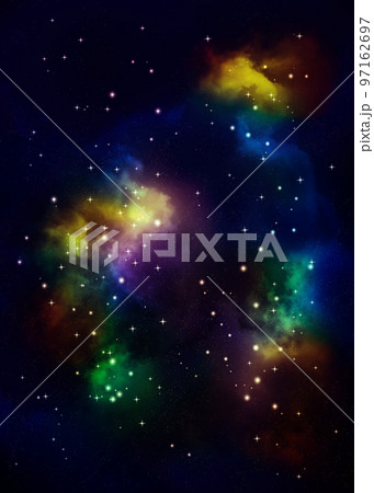 Abstract starry space 97162697