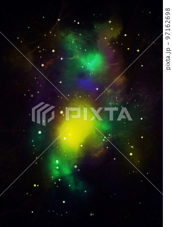 Abstract starry space 97162698