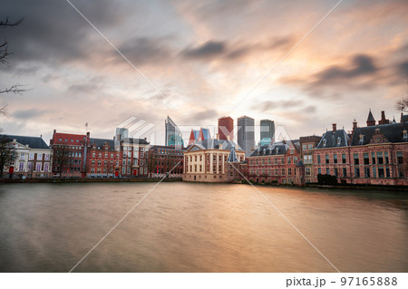 The Hague, Netherlands Cityscape 97165888