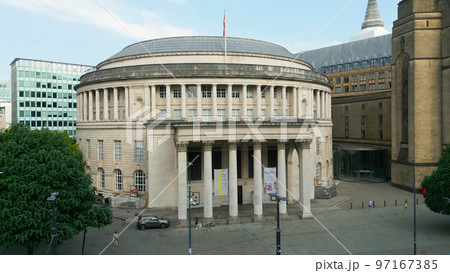 Central Library of Manchester from above - travel photography 97167385