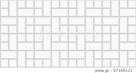White pinwheel tile horizontal background. Causeway texture. Stone or ceramic brick wall. Kitchen backsplash mosaic surface. Bathroom, shower or toilet floor decoration White pinwheel tile horizontal background. Causeway texture. Stone or ceramic brick wall. Kitchen backsplash mosaic surface. Bathroom, shower or toilet floor decoration 97168122
