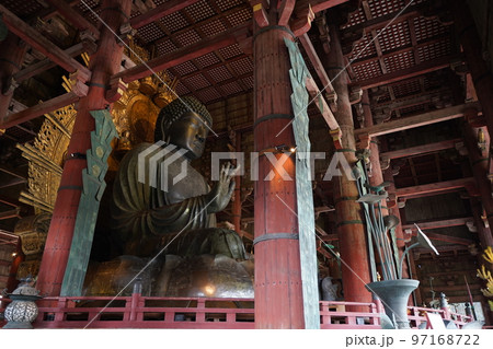 東大寺盧舎那仏像、とうだいじ、るしゃな、ぶつぞう、奈良、東大寺、大仏殿、金堂、仏像、大仏、奈良の大仏 東大寺盧舎那仏像、とうだいじ、るしゃな、ぶつぞう、奈良、東大寺、大仏殿、金堂、仏像、大仏、奈良の大仏 97168722
