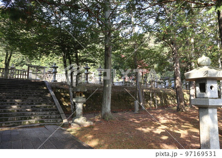 山口香山公園の毛利家墓所 山口香山公園の毛利家墓所 97169531