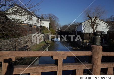 明治橋から八幡掘橋の風景 明治橋から八幡掘橋の風景 97169778