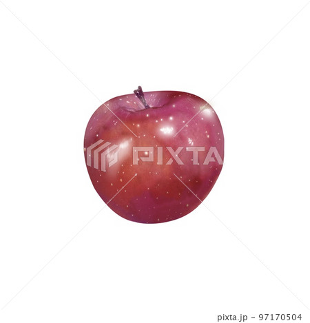 果物　リアル　りんご 97170504