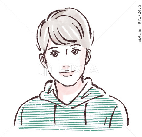 男性イラスト素材 97172435