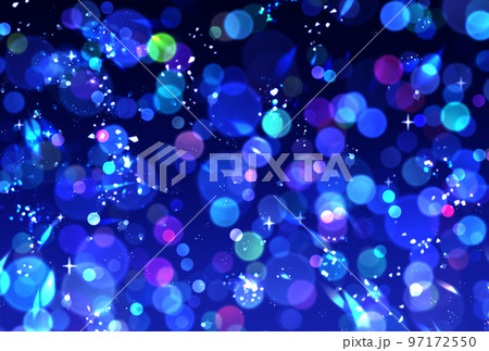 背景素材_夜景_玉ボケ 97172550