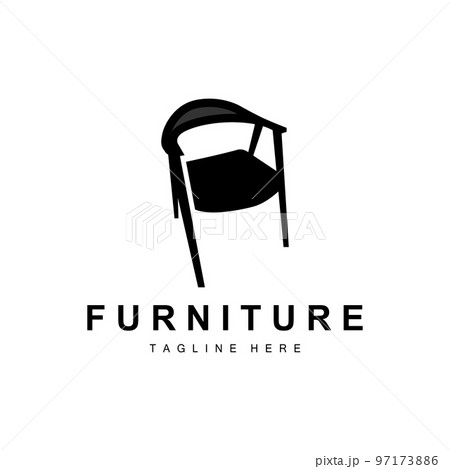 furniture logo, home furnishing design, room icon illustration, table, chair, lamp, frame, clock, flower pot furniture logo, home furnishing design, room icon illustration, table, chair, lamp, frame, clock, flower pot 97173886