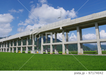 北陸新幹線 延伸工事　日野山トンネルから脇本トンネルの間　南越前町　2022年7月 97174042