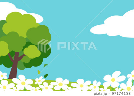 背景イラスト_樹木 背景イラスト_樹木 97174158