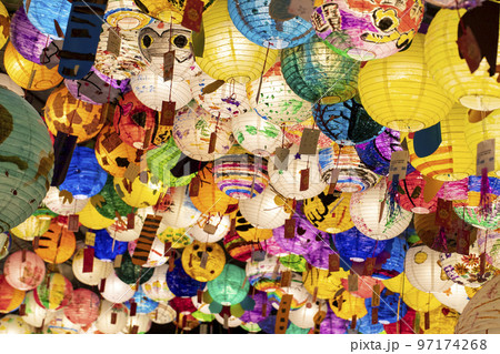 ランタン 提燈 燈籠 97174268