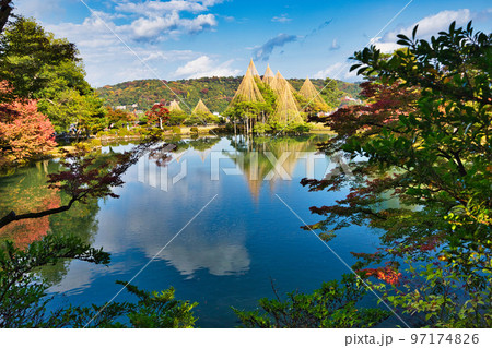 紅葉ー兼六園 紅葉ー兼六園 97174826
