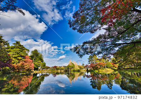 紅葉ー兼六園 97174832