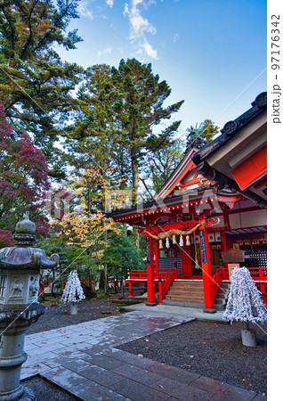 紅葉ー兼六園 97176342