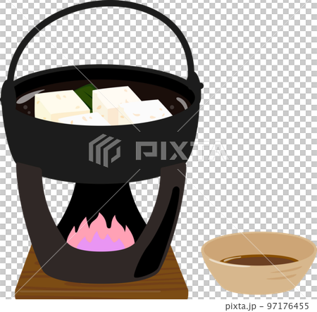 Tabletop stove and pot 97176455