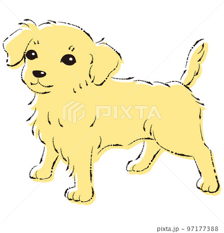 犬のイラスト集 チワックスのイラスト（チワワとダックスフントのミックス犬）の