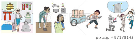 SDGs8.働きがいも経済成長も　素材集2 97178143