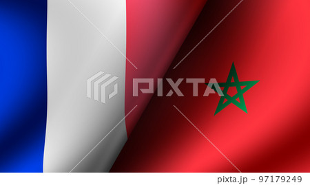 2022カタールワールドカップ /決勝トーナメント準決勝対戦カード(フランスVSモロッコ) 97179249