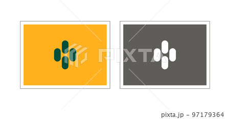 Simple design on white background. 97179364