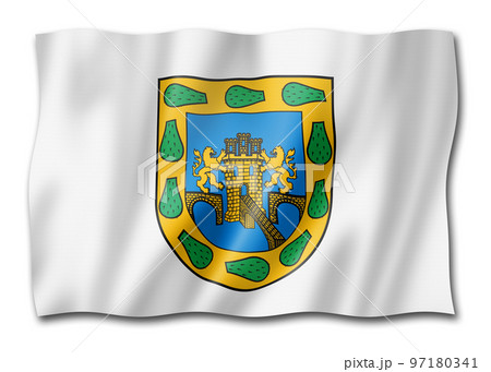 Mexico city flag 97180341