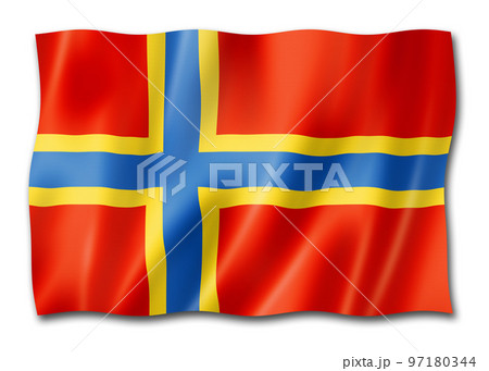 Orkney County flag, UK 97180344
