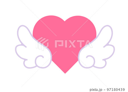 天使の羽 ハート 天使の羽 ハート 97180439