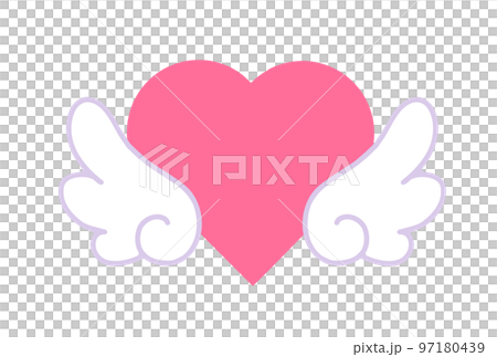 天使の羽 ハート 天使の羽 ハート 97180439