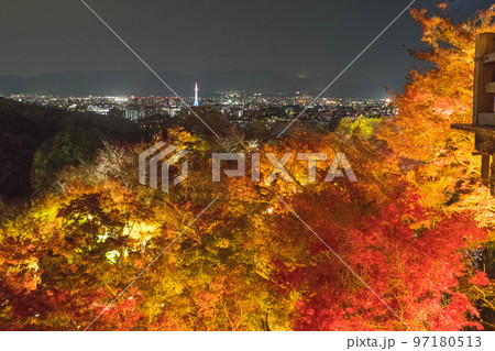 清水寺の紅葉 97180513