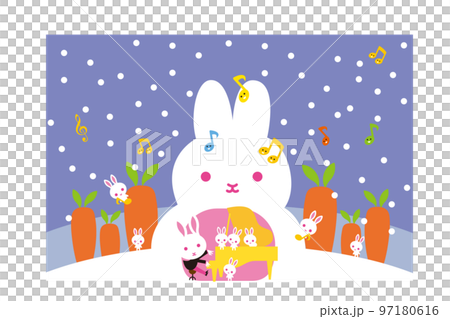 ウサギのかまくら 97180616