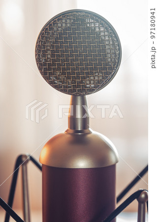 Professional microphone for sound recording, macro photography. 97180941