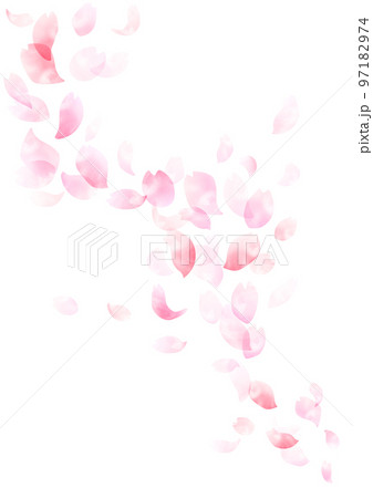 水彩 桜フレームデザイン 97182974
