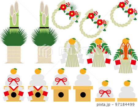 正月飾り1P 97184499