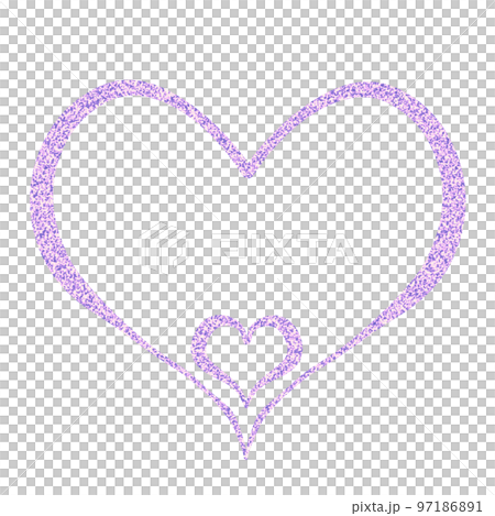 Fashionable open heart lame Fashionable open heart lame 97186891