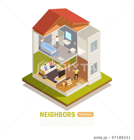 Neighbors Problems Isometric View Neighbors Problems Isometric View 97188331
