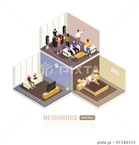 Neighbors Relations Isometric Composition 97188335